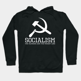 Political Anti-Communist Socialism Weight Loss Socialist SJW Hoodie